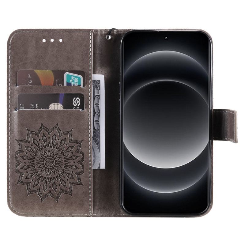 Flip Cover Til Xiaomi 14 Ultra Mandala Med Rem