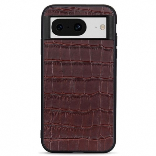 Cover Google Pixel 8 Ægte Crocodile Style Læder