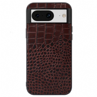 Cover Google Pixel 8 Telefon Etui Krokodilletekstur