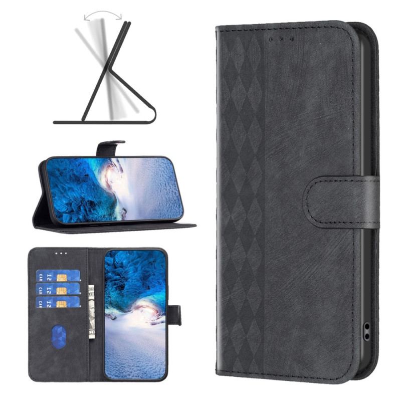 Flip Cover Google Pixel 8 Geometrisk Frise