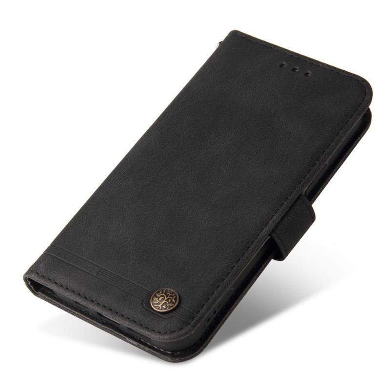 Læder Cover Google Pixel 8 Telefon Etui Nitte Og Rem