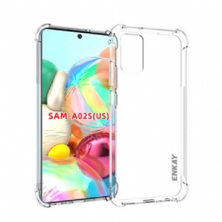 Cover Samsung Galaxy A02s Gennemsigtig Enkay