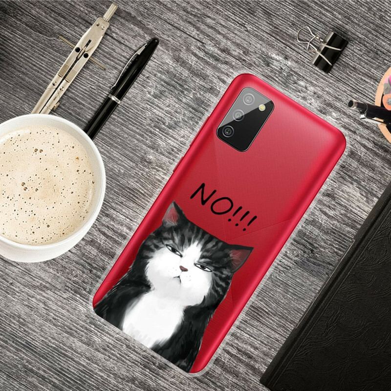 Cover Samsung Galaxy A02s Katten Der Siger Nej