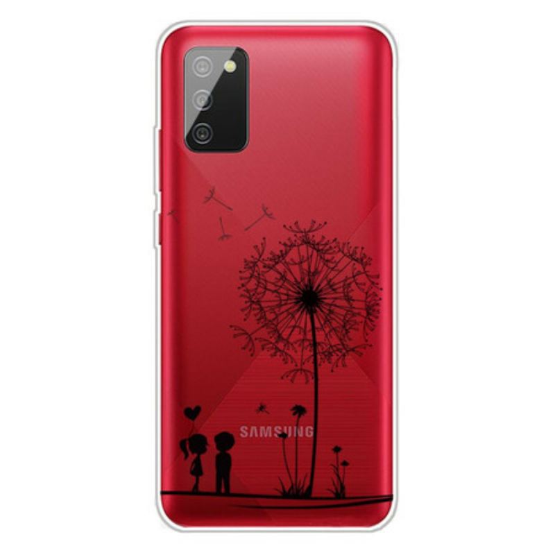 Cover Samsung Galaxy A02s Mælkebøtte Kærlighed