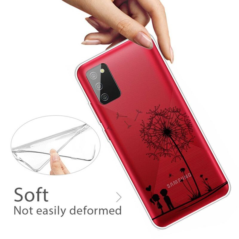 Cover Samsung Galaxy A02s Mælkebøtte Kærlighed