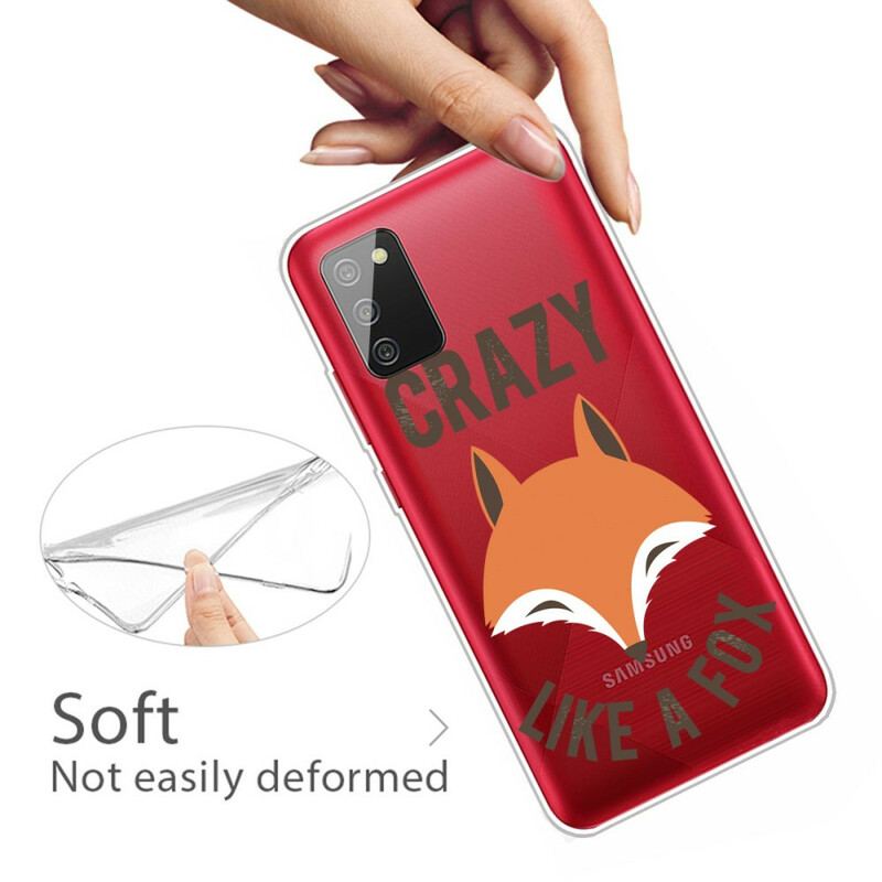 Cover Samsung Galaxy A02s Ræv / Crazy Like A Fox