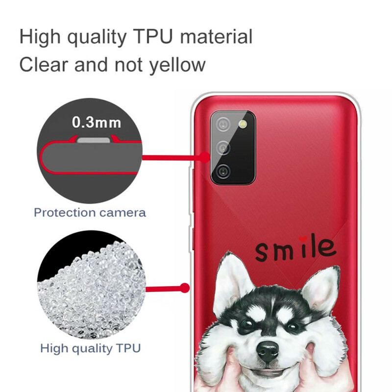 Cover Samsung Galaxy A02s Smile Hund