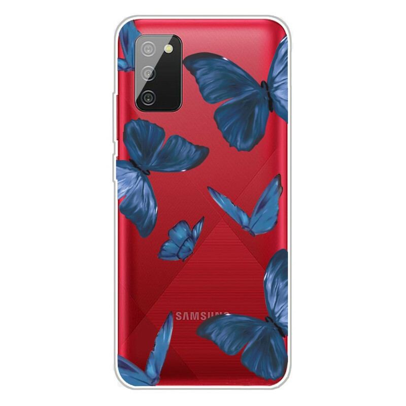 Cover Samsung Galaxy A02s Vilde Sommerfugle