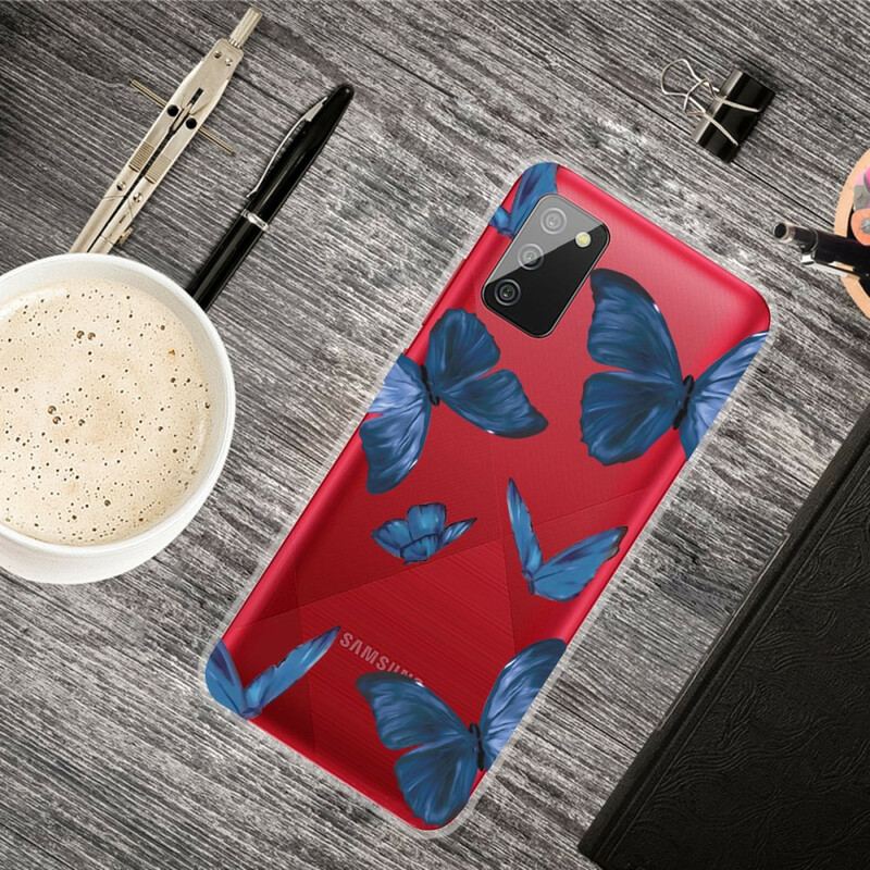 Cover Samsung Galaxy A02s Vilde Sommerfugle