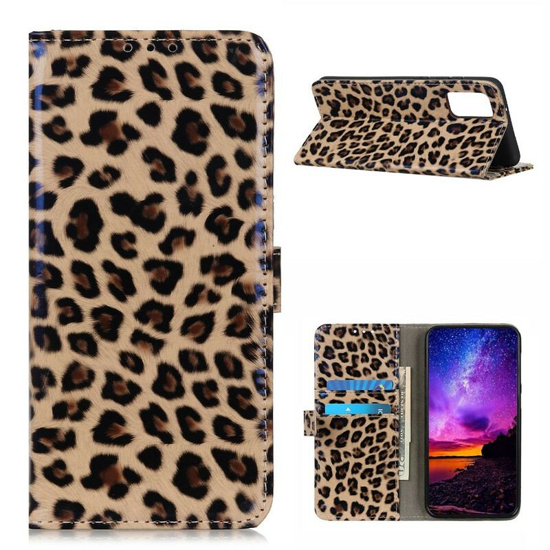 Flip Cover Samsung Galaxy A02s Almindelig Leopard