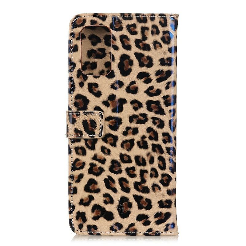 Flip Cover Samsung Galaxy A02s Almindelig Leopard