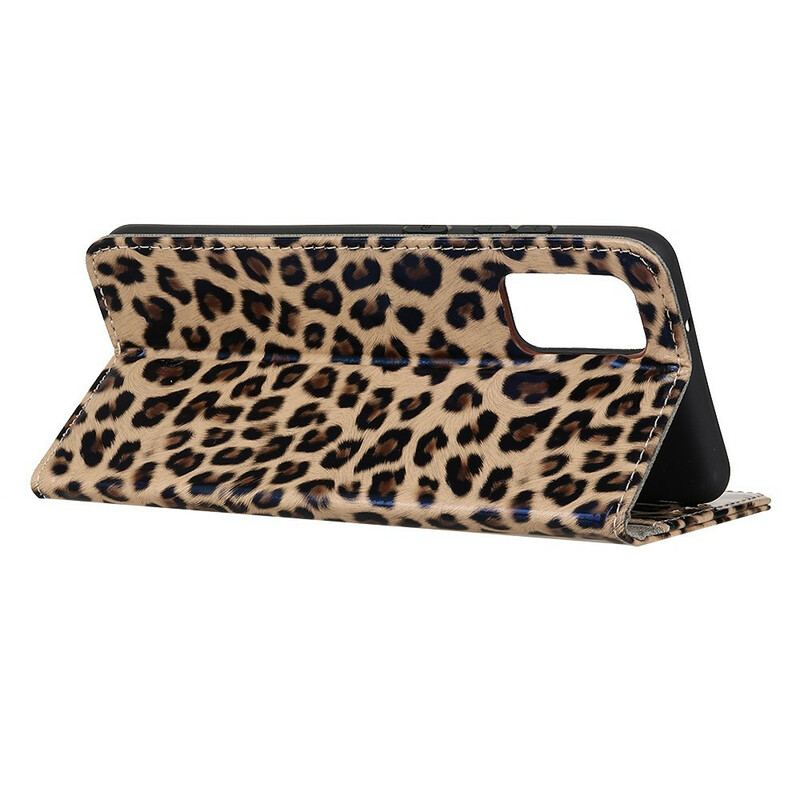 Flip Cover Samsung Galaxy A02s Almindelig Leopard