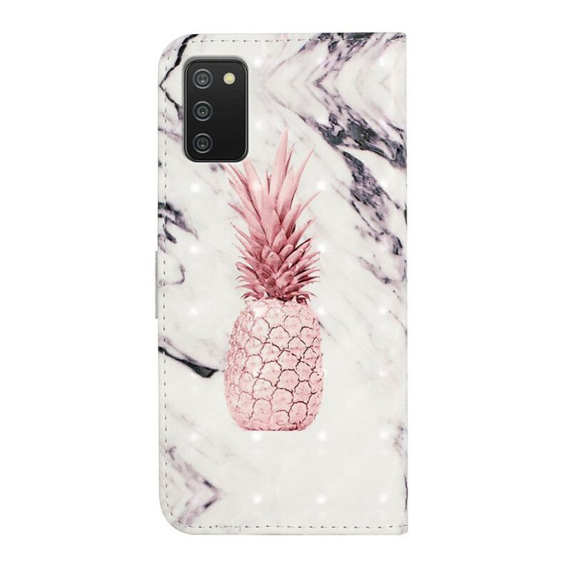 Flip Cover Samsung Galaxy A02s Let Plet Ananas