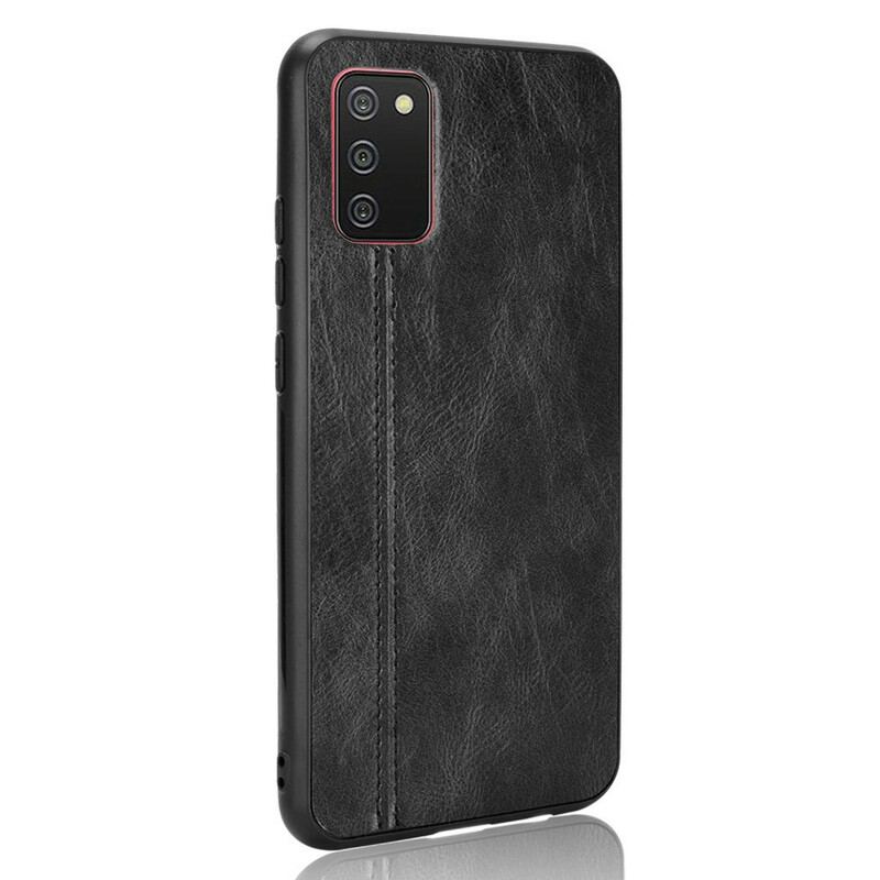 Mobilcover Samsung Galaxy A02s Couture Lædereffekt