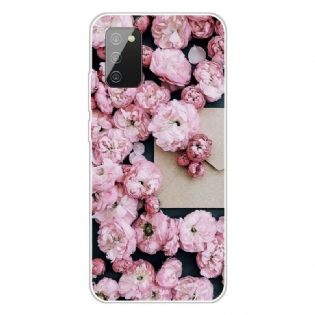 Mobilcover Samsung Galaxy A02s Intense Blomster