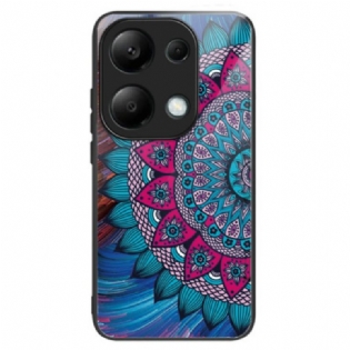 Cover Til Xiaomi Redmi Note 13 Pro 4g Mandala Hærdet Glas