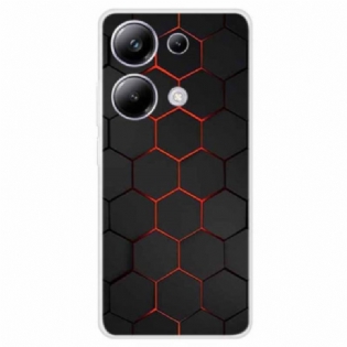 Cover Til Xiaomi Redmi Note 13 Pro 4g Røde Celle