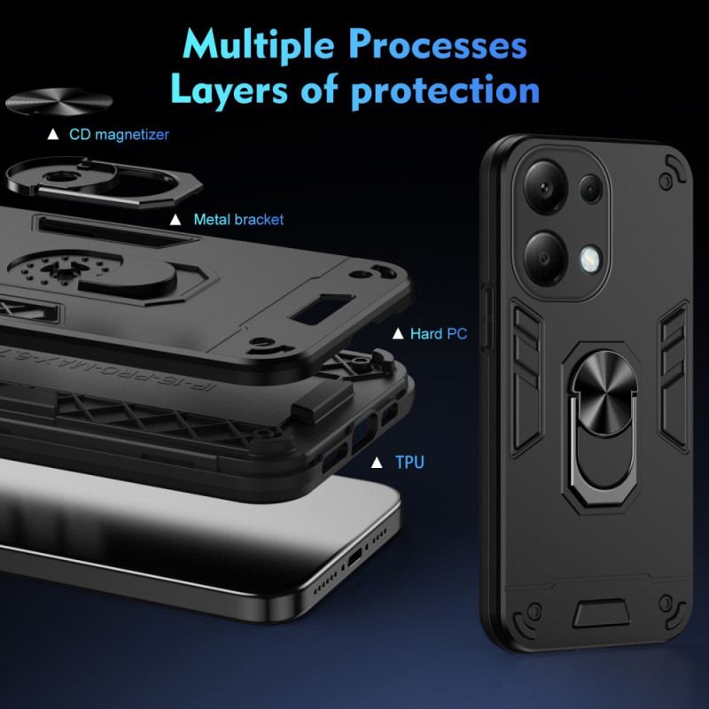 Cover Xiaomi Redmi Note 13 Pro 4g Magnetisk Støttering