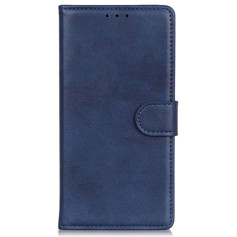 Flip Cover Til Xiaomi Redmi Note 13 Pro 4g Mat Kunstlæder