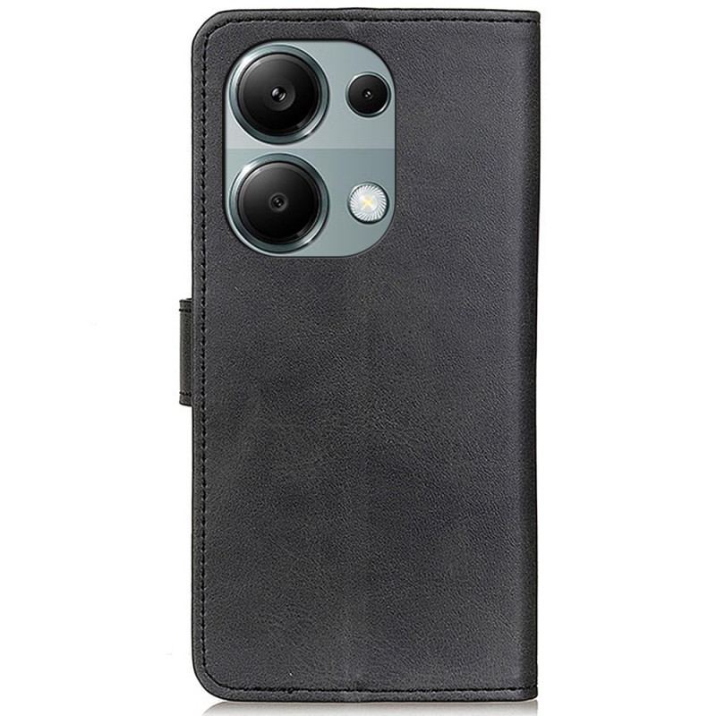 Flip Cover Til Xiaomi Redmi Note 13 Pro 4g Mat Kunstlæder