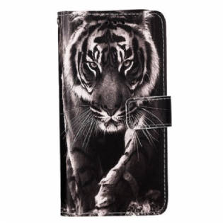 Flip Cover Til Xiaomi Redmi Note 13 Pro 4g Tiger Med Rem