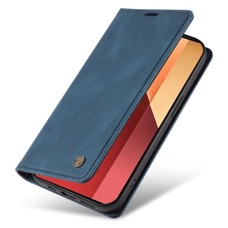 Flip Cover Til Xiaomi Redmi Note 13 Pro 4g Yikatu