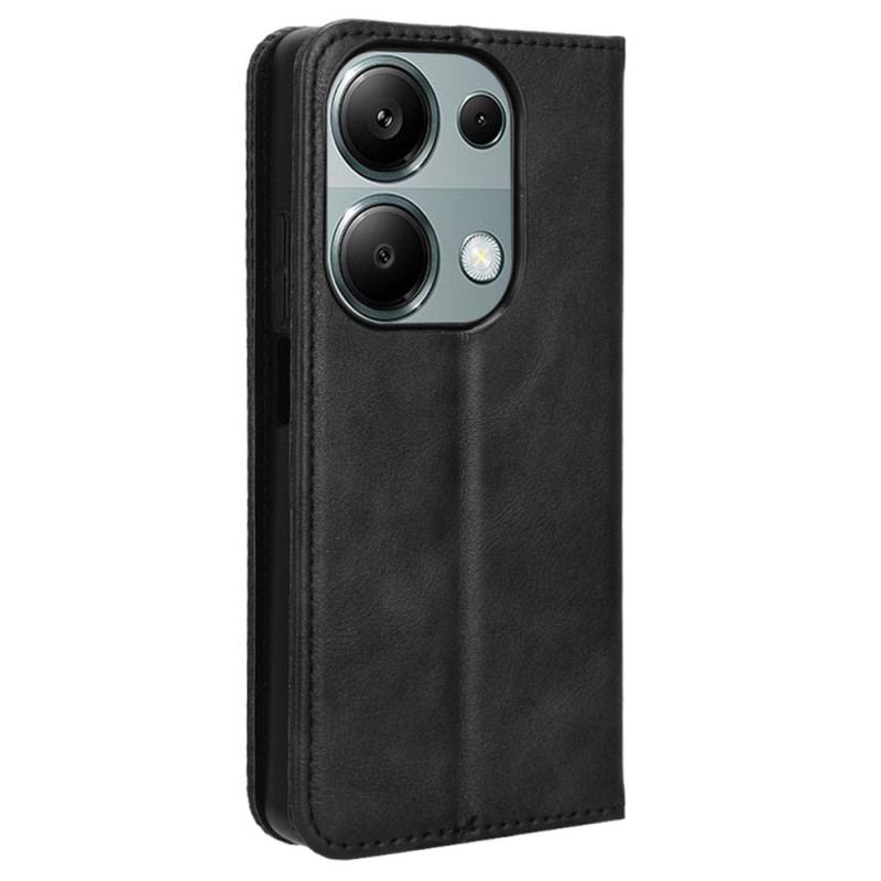 Flip Cover Xiaomi Redmi Note 13 Pro 4g Vintage Stil