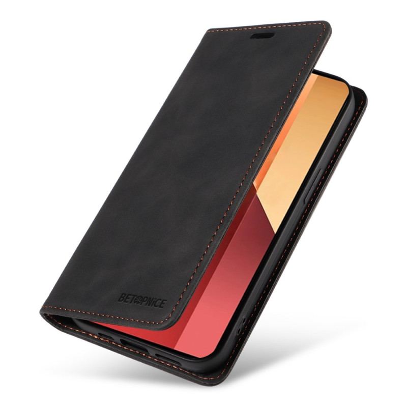 Læder Cover Xiaomi Redmi Note 13 Pro 4g Betopnice