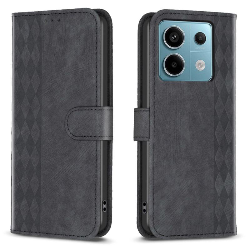 Læder Cover Xiaomi Redmi Note 13 Pro 4g Diamantfrise