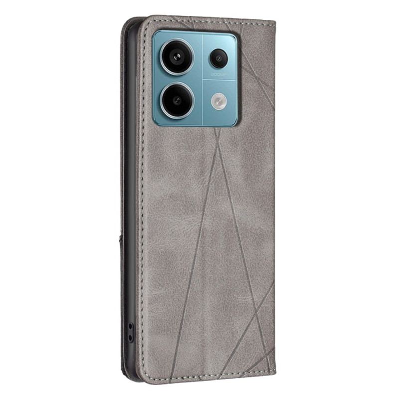 Læder Cover Xiaomi Redmi Note 13 Pro 4g Telefon Etui Diamanter