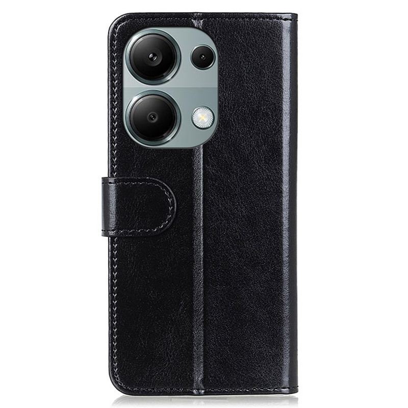 Læder Cover Xiaomi Redmi Note 13 Pro 4g Telefon Etui Kunstlæder