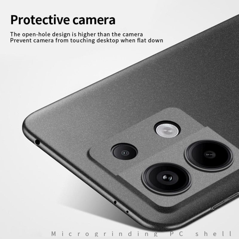 Læder Cover Xiaomi Redmi Note 13 Pro 4g Telefon Etui Skjold Mat Mofi