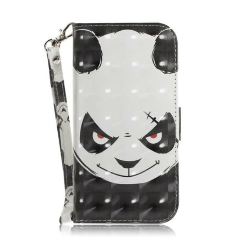 Flip Cover Sony Xperia L4 Med Snor Vred Panda Med Snor