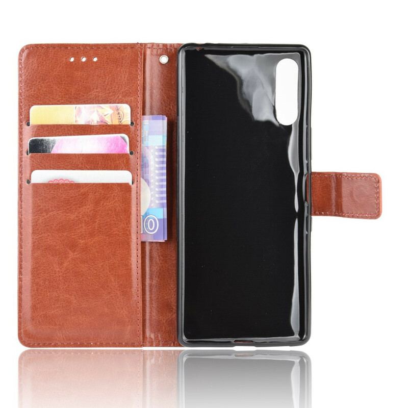 Flip Cover Sony Xperia L4 Prangende Kunstlæder