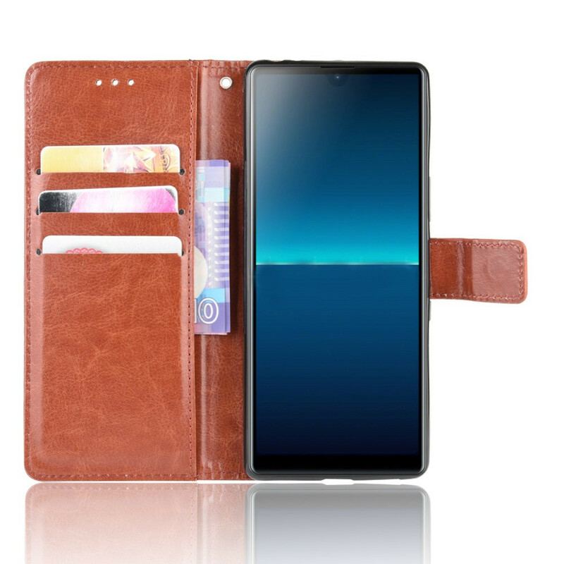 Flip Cover Sony Xperia L4 Prangende Kunstlæder