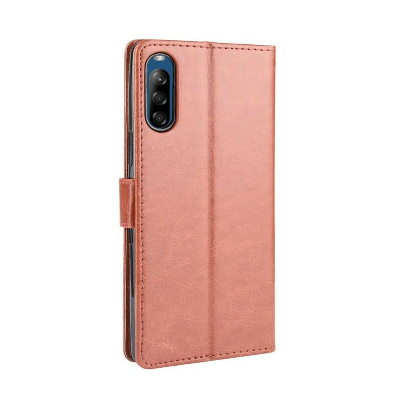 Flip Cover Sony Xperia L4 Prangende Kunstlæder