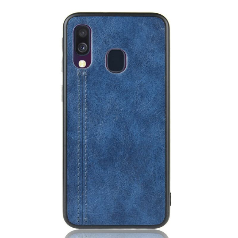 Cover Samsung Galaxy A40 Couture Lædereffekt