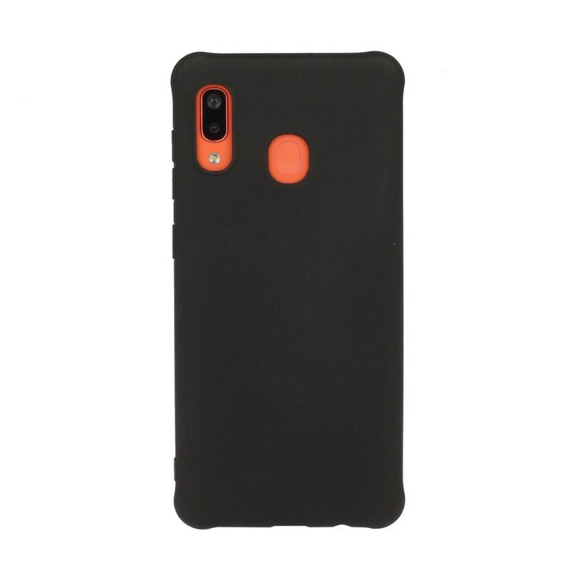 Cover Samsung Galaxy A40 Mat Ensfarvet Silikone