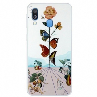 Cover Samsung Galaxy A40 Naturens Sommerfugle
