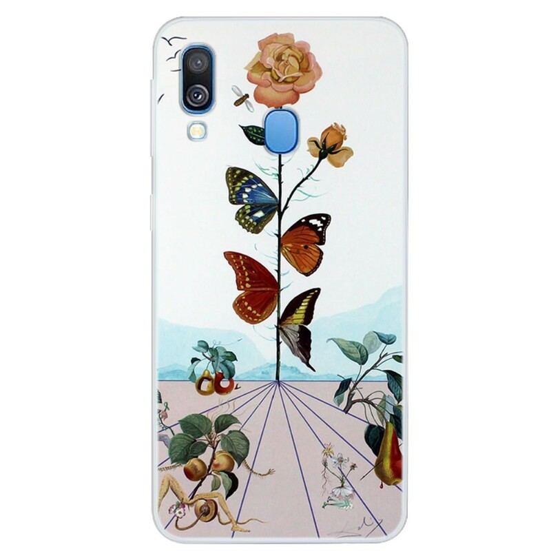 Cover Samsung Galaxy A40 Naturens Sommerfugle