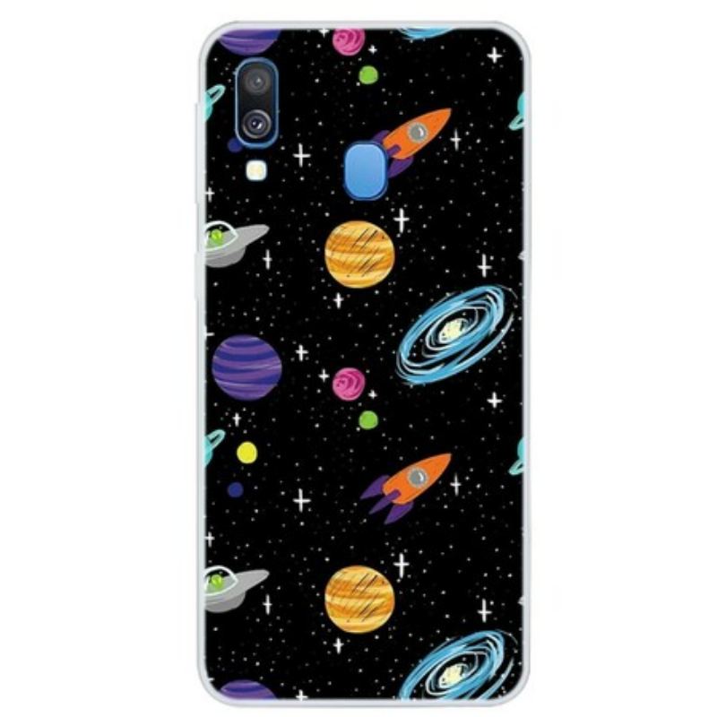 Cover Samsung Galaxy A40 Planet Galaxy