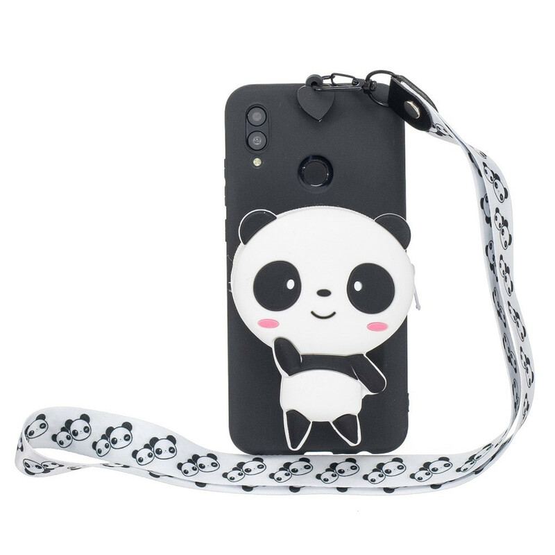 Cover Samsung Galaxy A40 Punge Etui Panda Pung & Skulderrem