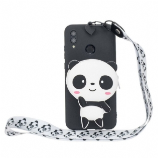 Cover Samsung Galaxy A40 Punge Etui Panda Pung & Skulderrem