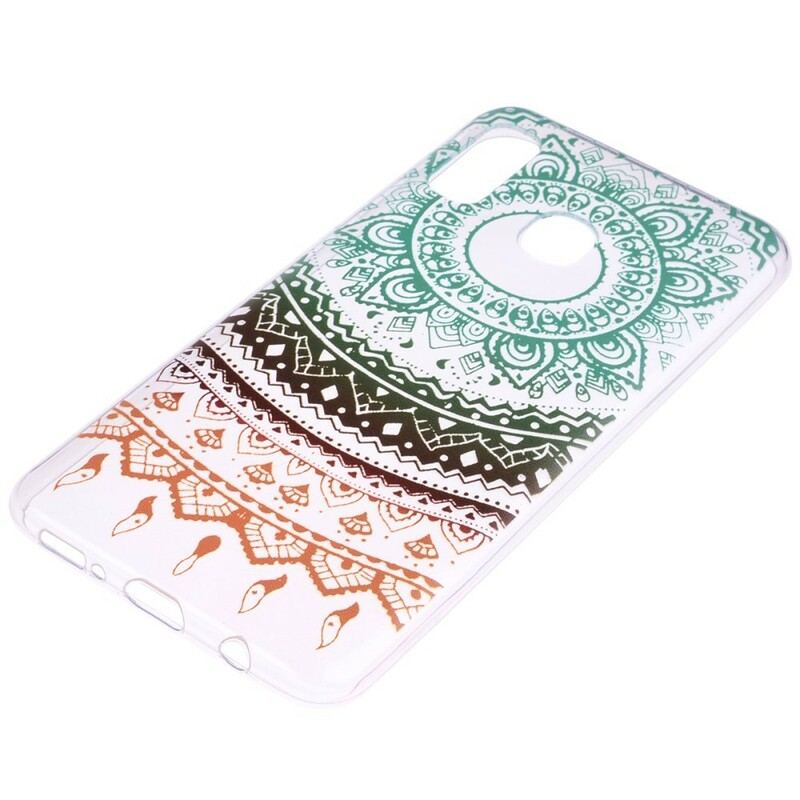 Cover Samsung Galaxy A40 Sømløs Farverig Mandala