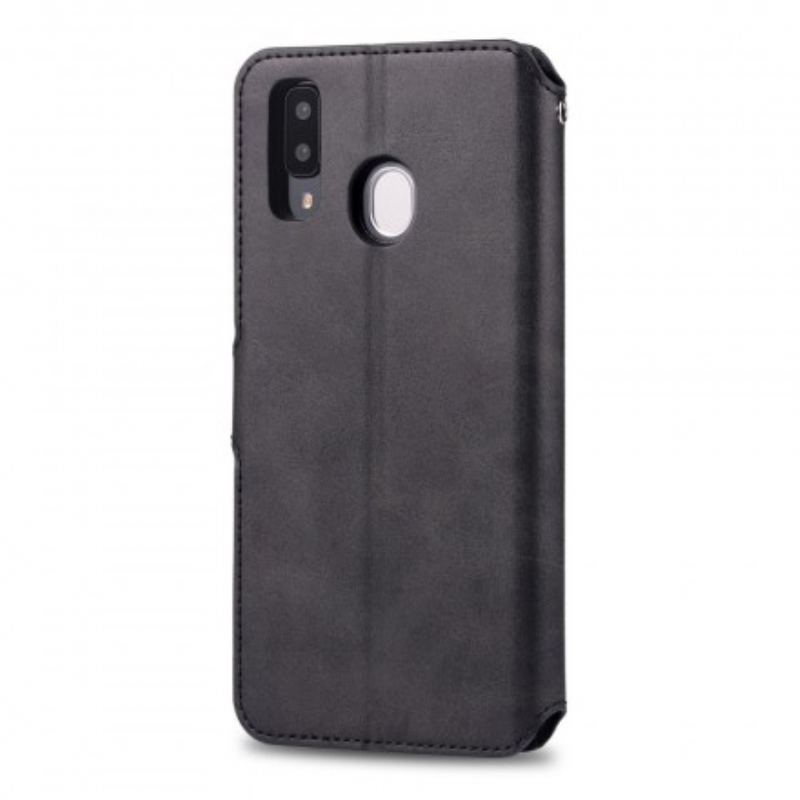 Flip Cover Samsung Galaxy A40 Azns Retro