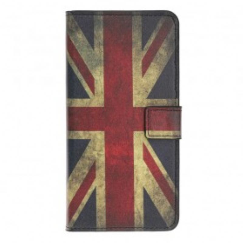 Flip Cover Samsung Galaxy A40 England Flag