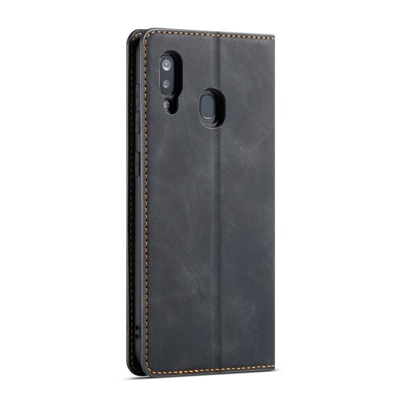 Flip Cover Samsung Galaxy A40 Forwenw Lædereffekt