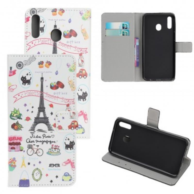 Flip Cover Samsung Galaxy A40 Jeg Elsker Paris