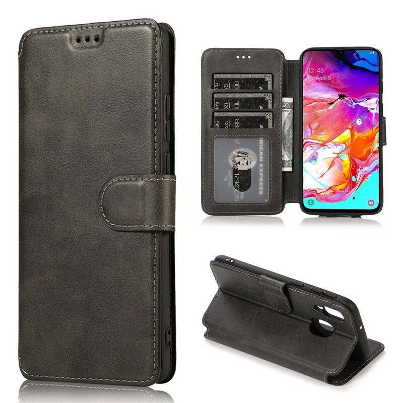 Flip Cover Samsung Galaxy A40 Kortholder Stil