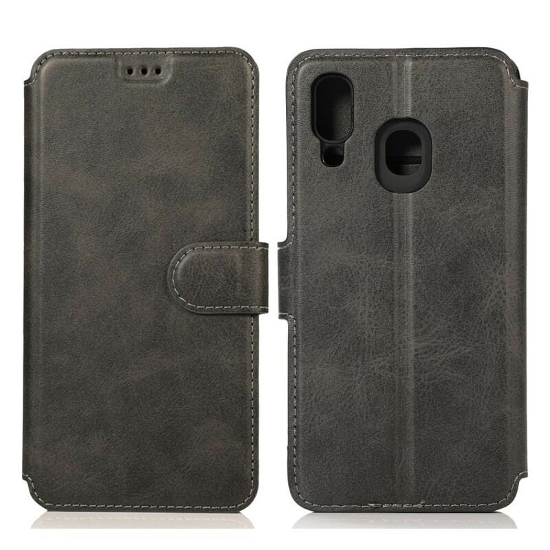 Flip Cover Samsung Galaxy A40 Kortholder Stil